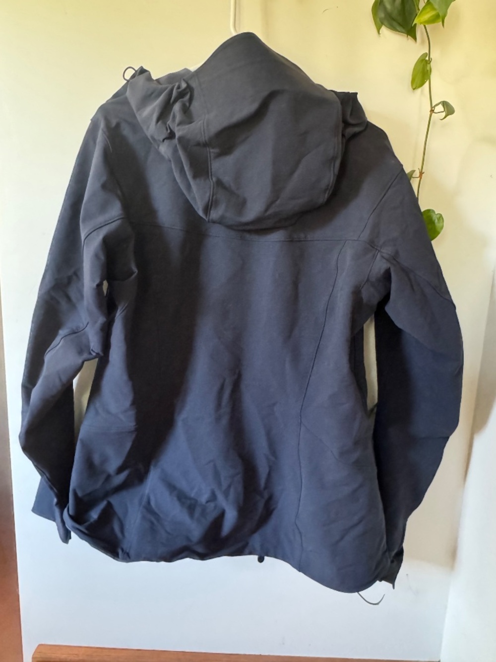 Navy Softshell Rain Jacket - Picture 3 of 6